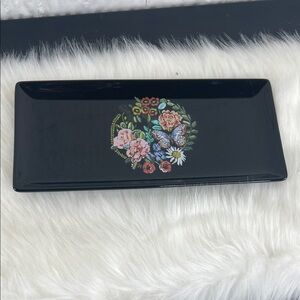 Papyrus Paper Destiny Floral Butterfly Black Rectangular Tray